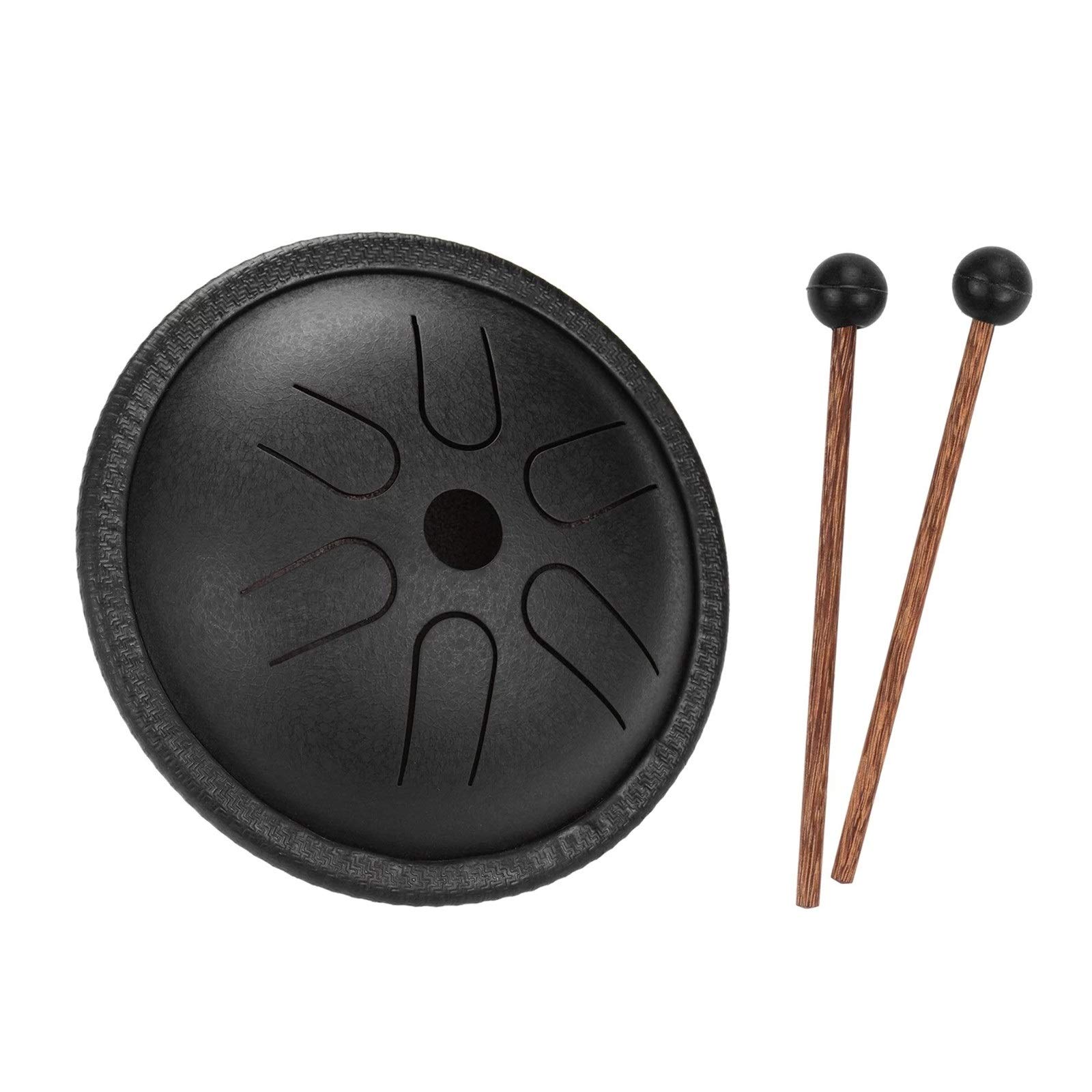 Amazon.co.jp: スリットドラム 5.5インチ スチールタンドラム 6音